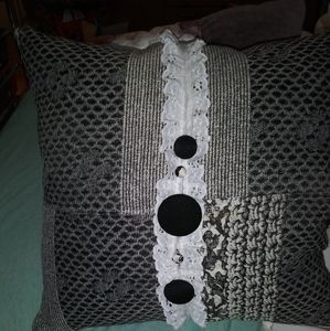 One of a kind throw pillow